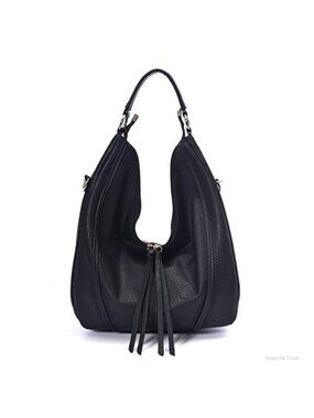 Oversized Vegan Leather Hobo Shoulder Bag Crossbody Tote Purse